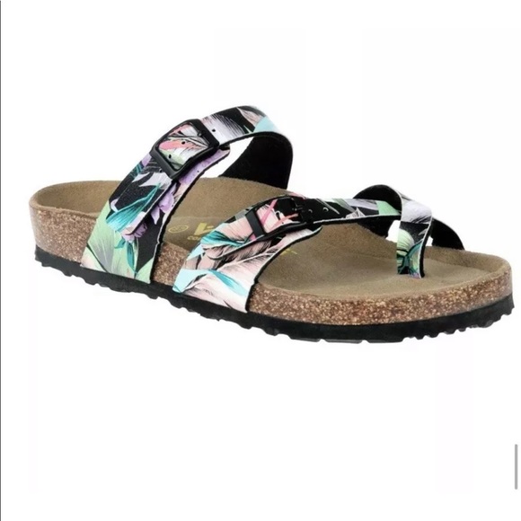 palm sandals design
